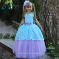 Lace Sashes Bow Beading vestidos coloridos menina para dama de honra